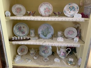 More of Ruby's porcelain cups and saucers