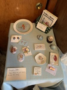 Ruby's bargain table