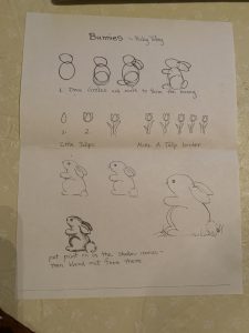Tulip and bunny instructions